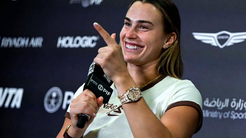 Aryna Sabalenka, 1.ª classificada do ranking ATP, em Riade, Arábia Saudita - Foto: IMAGO