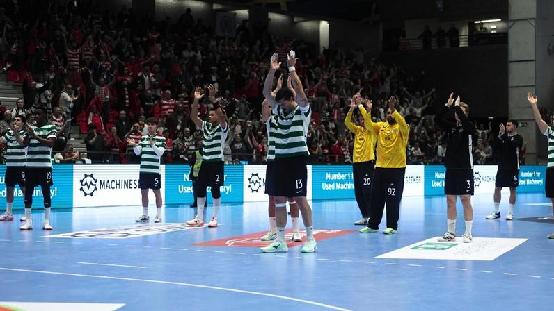 Sporting defronta, em Berlim, o Fuchse em duelo da Liga dos Campeões de andebol - Foto: Imago
