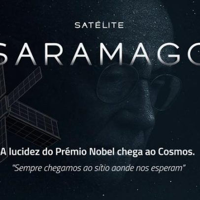 Pilar del Río visita LusoSpace para batizar o Satélite Saramago