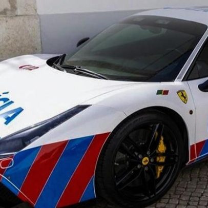 PSP devolve Ferrari apreendido a suspeito de tráfico de droga