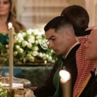 Cristiano Ronaldo jantou com Donald Trump na Casa Branca comitiva saudita