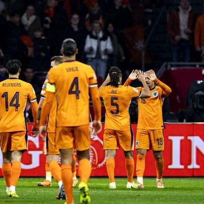 Países Baixos goleiam e asseguram presença no Mundial