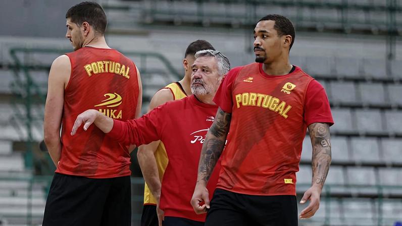 Mário Gomes diz que a estrutura do jogo de Portugal não irá sofrer grandes alterações Fotografia FPB
