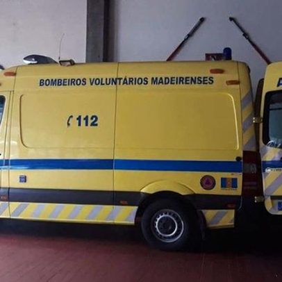 Idosa com suspeita de fratura após queda em fazenda