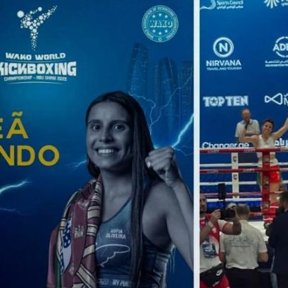 Sofia Oliveira, de Famalicão, é campeã mundial de kickboxing