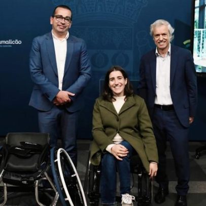Famalicão apoia a única mulher do país a jogar ténis em cadeira de rodas