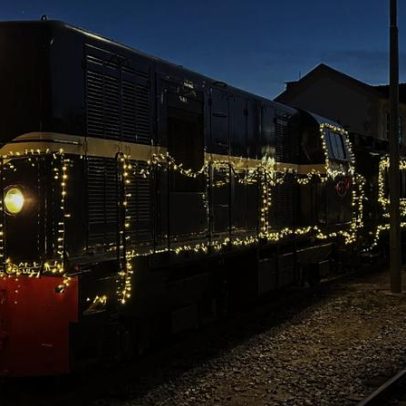 Comboio histórico regressa à Linha do Vouga para edições especiais de Natal