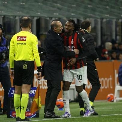 Allegri alerta que Leão precisa de aprender a ser ponta-de-lança