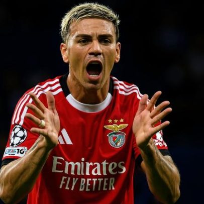 Jogador diz estar muito feliz no Benfica