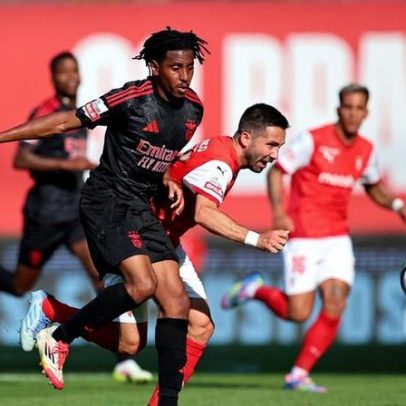 SC Braga-Benfica em foco; horários da Liga até fim da primeira volta