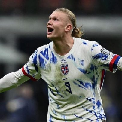 Números recorde de Erling Haaland pela camisola da Noruega