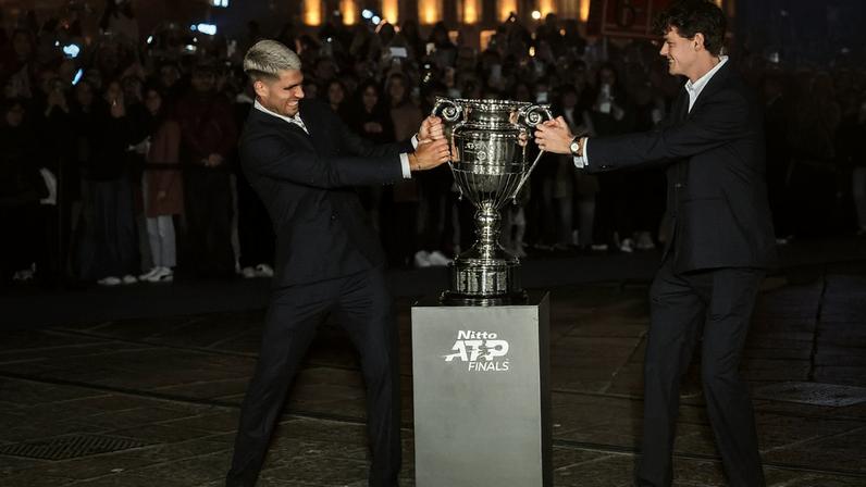Prémio milionário em jogo no duelo entre Alcaraz e Sinner