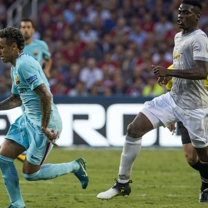 Neymar tentou levar Pogba para o Santos, segundo apuração