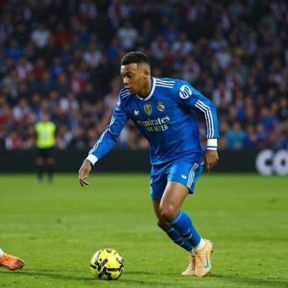 Mbappé iguala marca de oito jogos de Puskás no Real Madrid