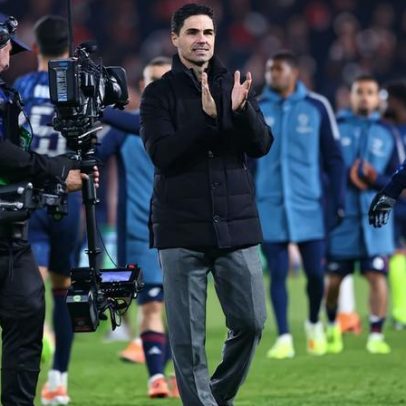 Arteta confirma baixa de peso no Arsenal para as próximas semanas