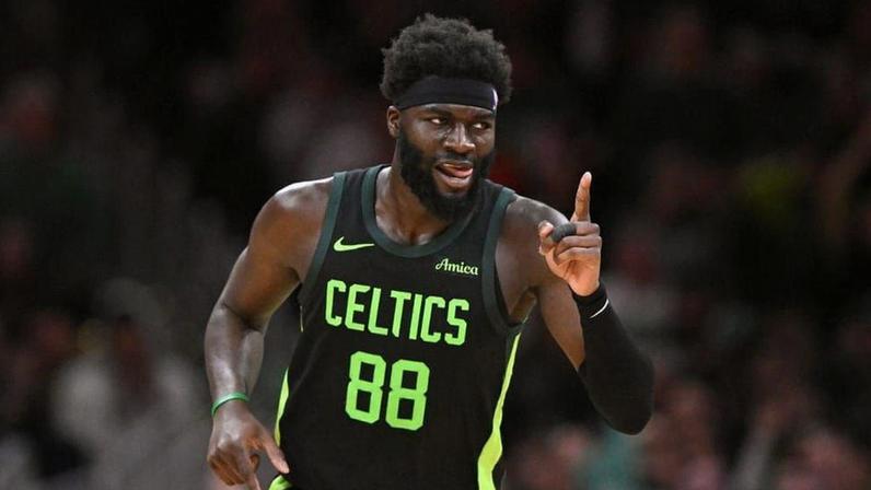 Neemias Queta jogador dos Boston Celtics, NBA 2025 - Foto: FPB