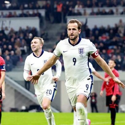 Kane brilha e Inglaterra fecha qualificação com registo perfeito