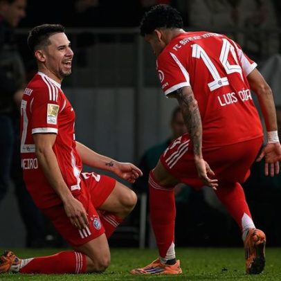 Bayern faz reviravolta com ajuda de Guerreiro