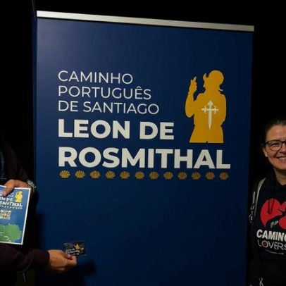 Caminho Português de Santiago Leon Rosmithal divulgado na Fairway Santiago 2025