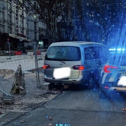 Imagens inéditas mostram fuga de jovem junto à PSP em Coimbra