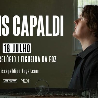 Lewis Capaldi atua na Figueira da Foz