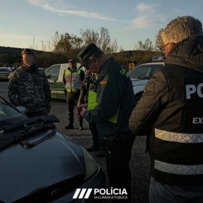 Operação conjunta entre PSP e Guardia Civil em Salamanca