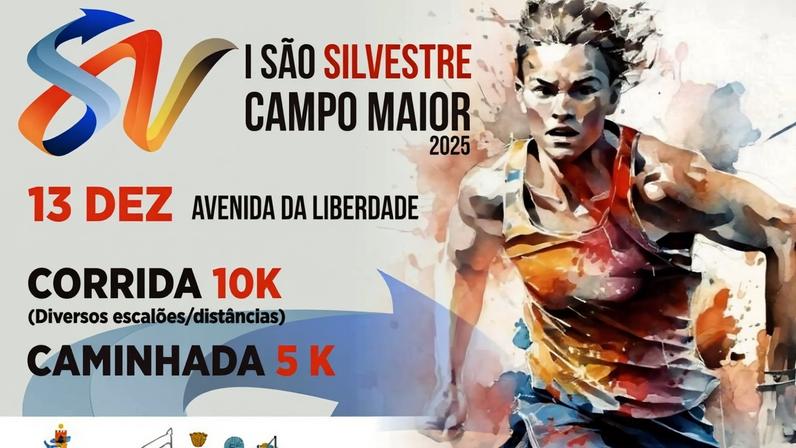São Silvestre de Campo Maior realiza-se a 13 de dezembro de 2025
