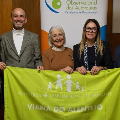 Viana do Alentejo destaca-se pelo 4º ano como autarquia de apoio às famílias