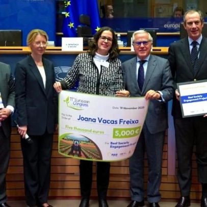 Jovem de Alcácer do Sal vence prémio europeu de agricultura em Bruxelas