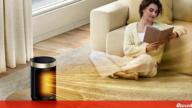 Aquecedor cerâmico de baixo consumo promete eficiência no tempo frio