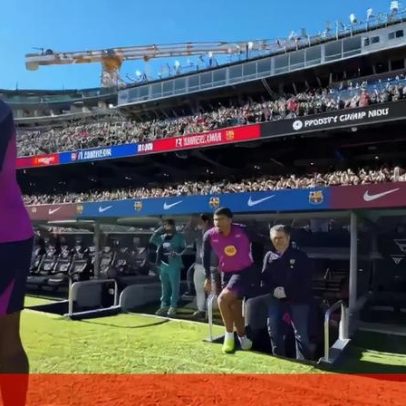Barcelona celebra inauguração do novo Camp Nou