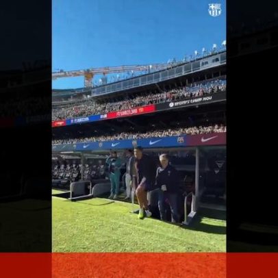 Barcelona regressa ao Camp Nou quase dois anos e meio depois