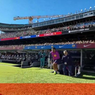 Barcelona celebra inauguração do novo Camp Nou