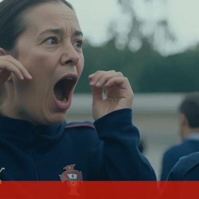 Sub-16 feminina conhece jogadores da equipa A; as reações dizem tudo