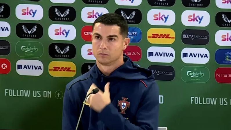 Cristiano Ronaldo afirma que o segredo dos grandes jogadores é o cérebro