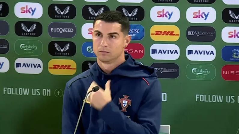 Cristiano Ronaldo diz que o segredo dos grandes jogadores é o cérebro