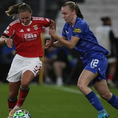 Benfica empata com Twente e conquista primeiro ponto na Liga dos Campeões feminina