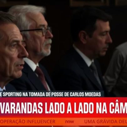 Rui Costa e Varandas na Câmara Municipal de Lisboa separados por Fernando Gomes