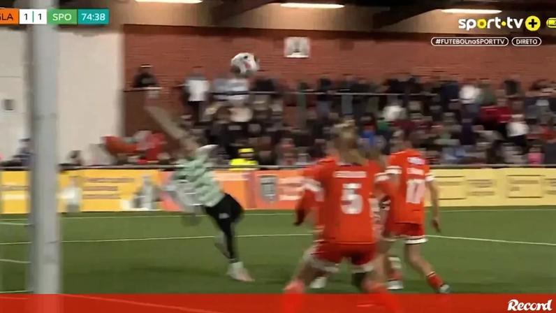 Telma Encarnação garante o empate do Sporting frente ao Glasgow FC