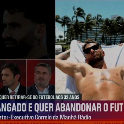 Rafa Silva informa o presidente do Besiktas que quer abandonar o futebol