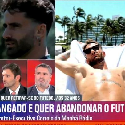 Rafa Silva avisa presidente do Besiktas que pretende abandonar o futebol
