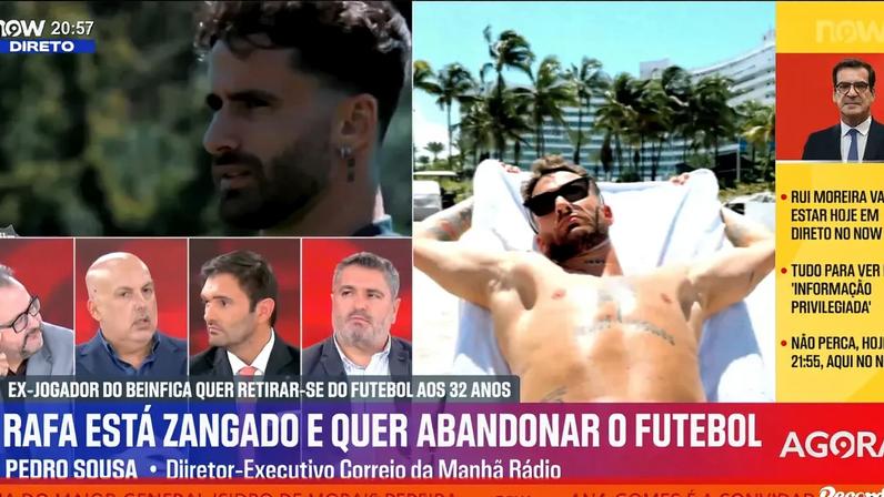 Rafa Silva avisa presidente do Besiktas que pretende abandonar o futebol