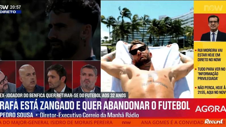 Rafa Silva diz ao Besiktas que quer abandonar o futebol