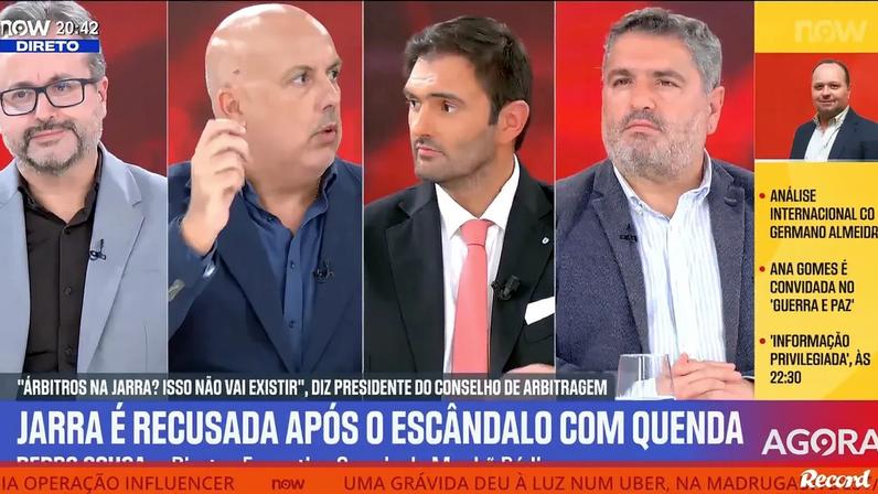 Origem do termo jarra na arbitragem não depende de Gonçalves nem Duarte Gomes