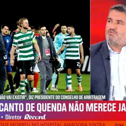 Árbitro do Santa Clara-Sporting é alvo de polémica após o jogo