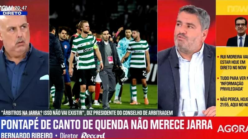 Árbitro do Santa Clara-Sporting pode enfrentar sanção após declarações a quente