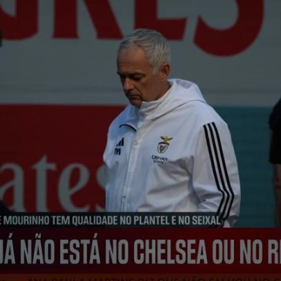 Mourinho já não está no Chelsea nem no Real Madrid