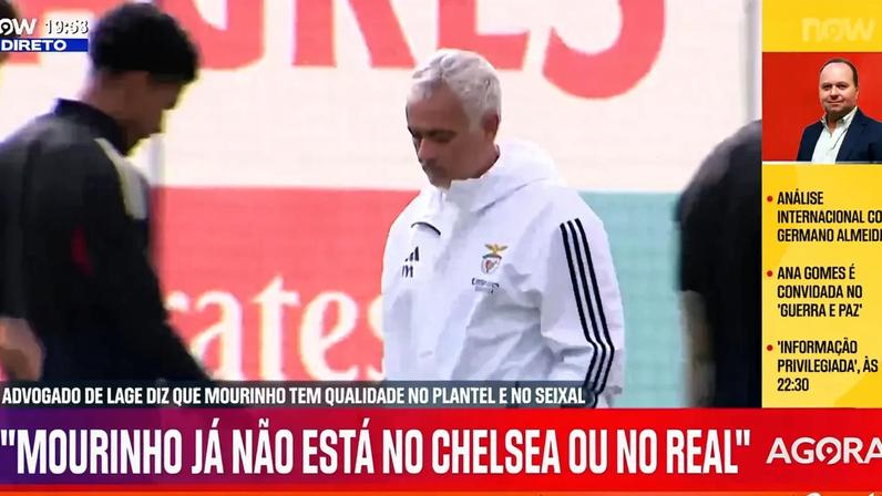 Mourinho já não está no Chelsea nem no Real Madrid