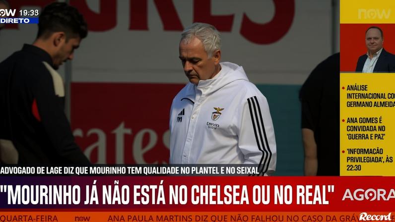 Mourinho já não está no Chelsea nem no Real Madrid