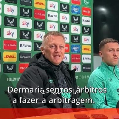 Selecionador da Irlanda motiva Ronaldo com críticas à arbitragem